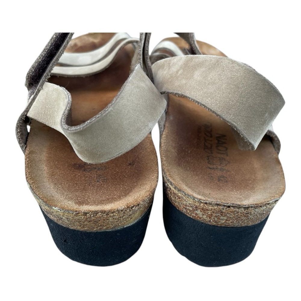 Naot Women's Stone Kayla Comfort Casual Flat Sandals 42 EU 11 US - Picture 3 of 9